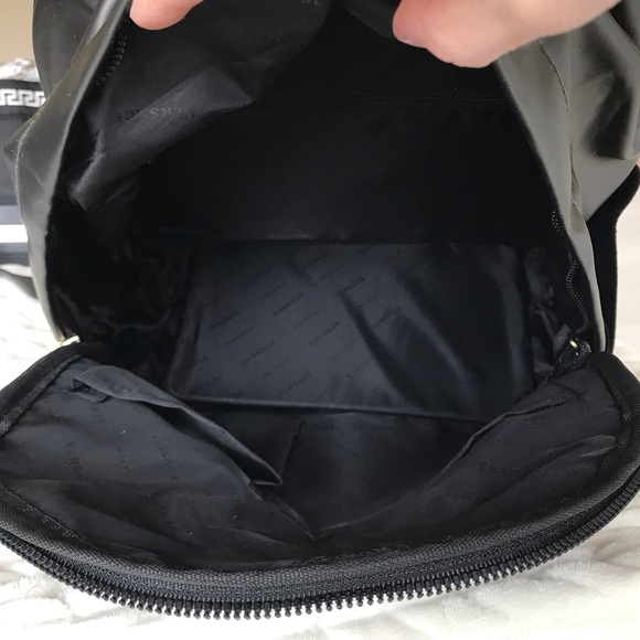 Versace Parfum Backpack And Crossbody Bucket Bag Wristlet, Both NWOT - Picture 14 of 16